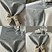 AerWo Gray Natural Imitated Linen Table Runner for Wedding Party Decoration - 13.5 Inches x 72 Inches - M