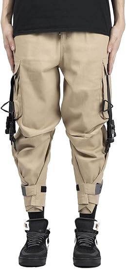 Amazon ブラックテイラー Blacktailor C14 Cargo カーゴパンツ メンズ ストリート 秋 ベージュ 30インチ 並行輸入品 ロングパンツ 通販