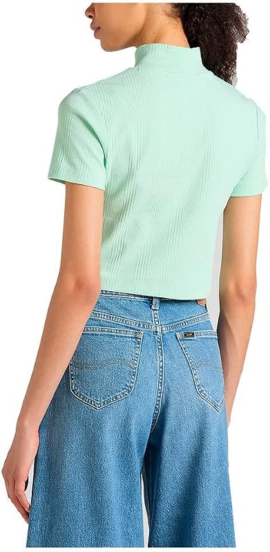 Camiseta de Manga Corta para Mujer, Seaglass, S