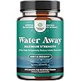 Water Away Supplement for Fast Bloating and Swelling Relief Pure Natural Diuretic Pills Reduce Water Retention Support Weight Loss Boost Energy Levels