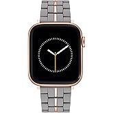 Nine West Fashion Rubberized Bracelet for Apple Watch Secure, Adjustable