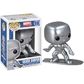 Funko POP Marvel Bobble Figure, Silver Surfer