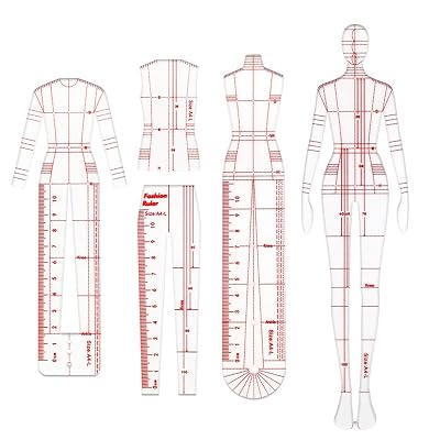 Fashion Ruler Name Fashion Illustration Rulers for Sewing and Pattern Botswana | Ubuy