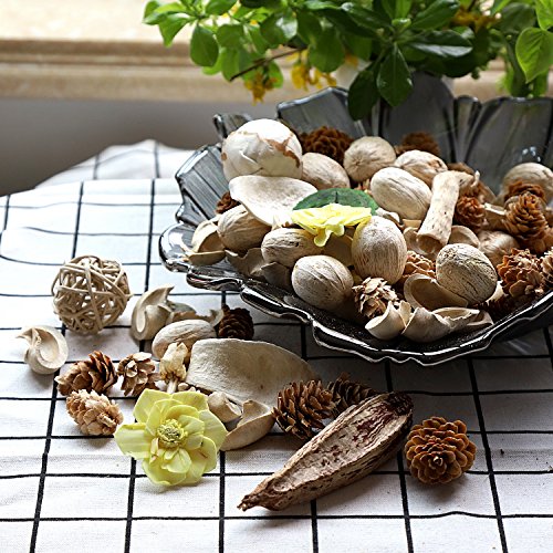 image for Qingbei Rina Gifts,Pleasant Yellow Lemon Scent Natural Potpourri,inclu