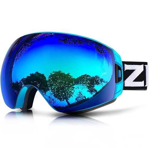 ZIONOR Lagopus X7 Ski Snowboard Goggles with Quick Lenschanging UV400