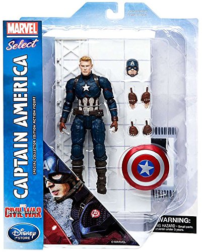 Captain america: civil war marvel select captain americ…