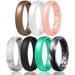 Egnaro Women’s Silicone Engagement Rings, Inner