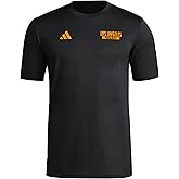 Adidas Mens Los Angeles Galaxy Local Warp Pre-Game Short Sleeve T-Shirt