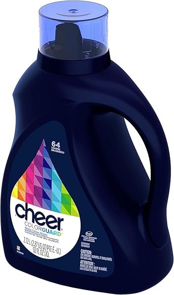 CHEER LIQUID LAUNDRY DETERGENT 64 LOADS 92 FL OZ, HE COMPATIBLE