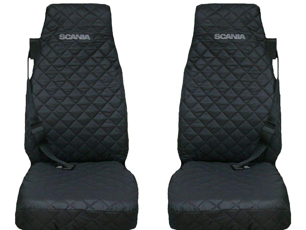 2 x Car Seat Covers Black Heavy Duty Truck Amazon.co.uk Car & Motorbike
