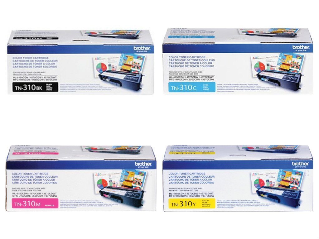 Toner Original BROTHER BND00669 TN-310 Set Black/Cyan/Magenta/Yellow