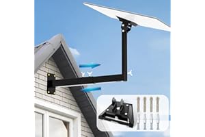 BECIETY Starlink Gen 3 Mount, Adjustable Heavy Duty Wall/Roof/Pole Mounting Kit, Compatible with V3 Starlink Standard Dish, Includes Gen 3 Pipe Adapter