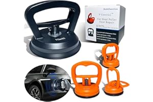 V CISXVILC Car Dent Puller Kit,Dent Puller,Powerful Car Dent Removal Kit,Dent Removal Tool,Suction Cup For Car Dent Repair ,Screen Removal Tool,Glass ,Tiles ,Mirror Lifting and Objects Moving 4Pcs(1Large+3Small)