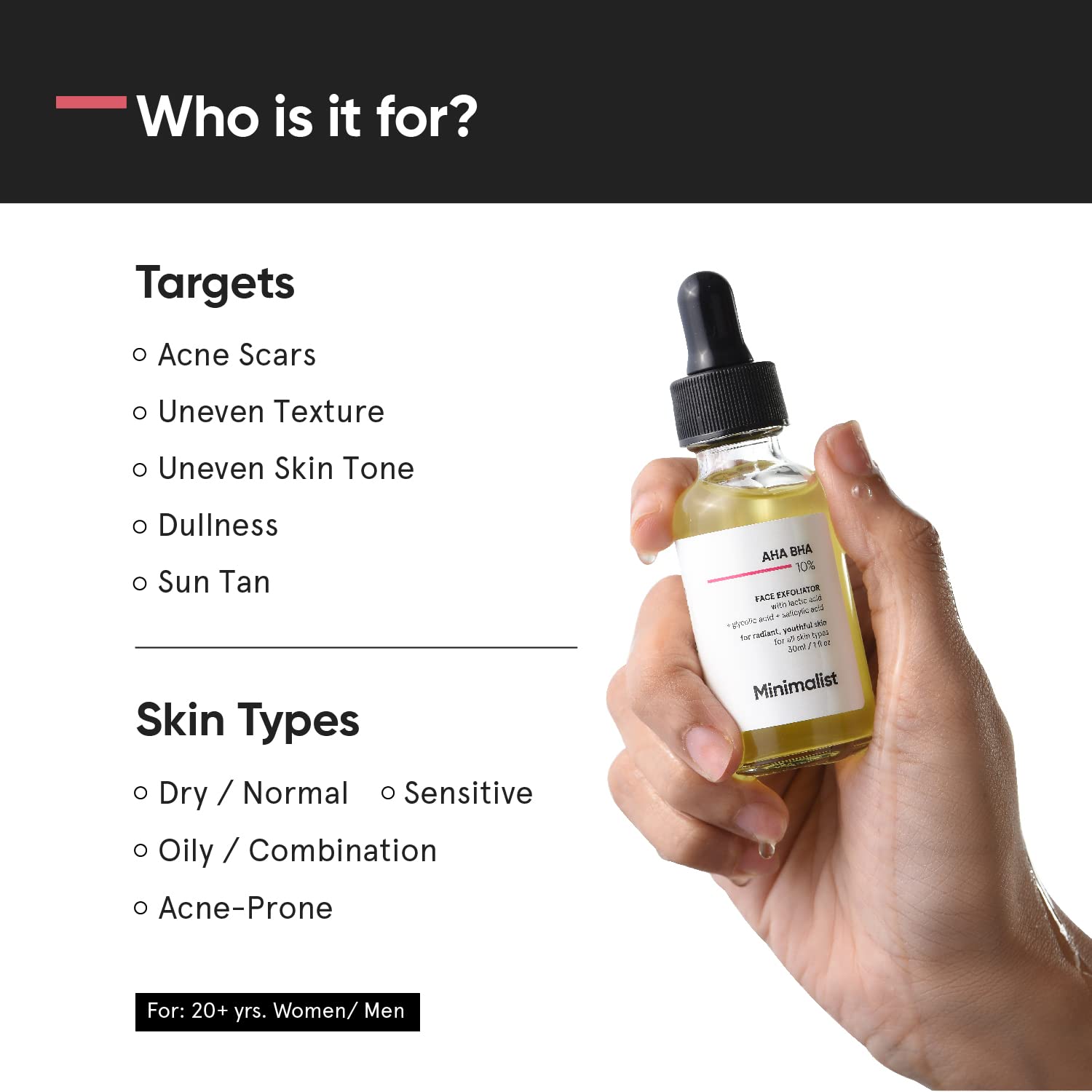 Mua Minimalist 10% AHA (Lactic Acid & Glycolic Acid) BHA (Salicylic ...