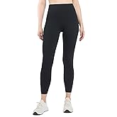 Danskin Womens Streamline Bonded Ankle Leggings with Back Pocket