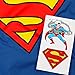 Superman Classic Logo T Shirt and Exclusive Stickers