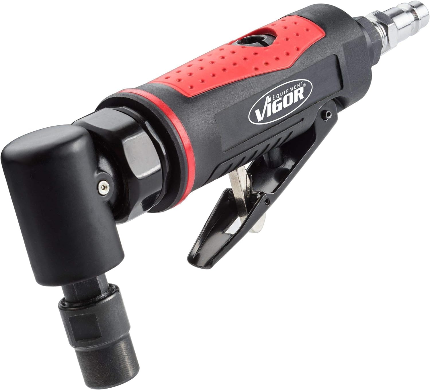 ViGOR V5673 Angled Rod Grinder, Suitable for Cutters, Cutting Discs and Grinding Bodies with 3 and 6 mm Chuck, Grinder for Professionals and Ambitious Craftsmen