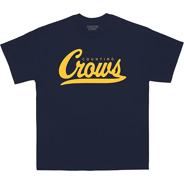 Tシャツ・カットソー NOT4NERD Flock Of Crows TShirts Charcoal J1TS011BCH Counting Crows Unisex's Standard University T-Shirt