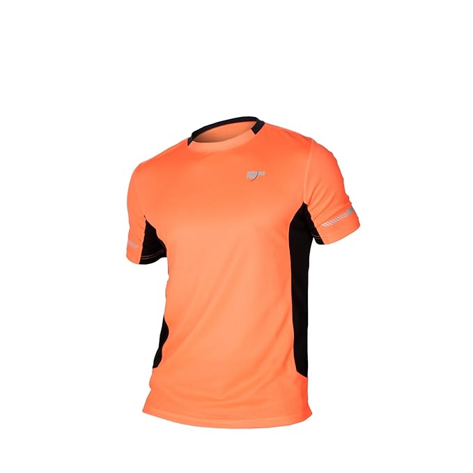 maglietta arancione uomo