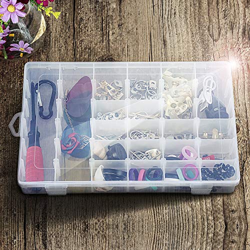 Plastic Jewelry Organizer and Storage Container Tackle Boxes Organizer