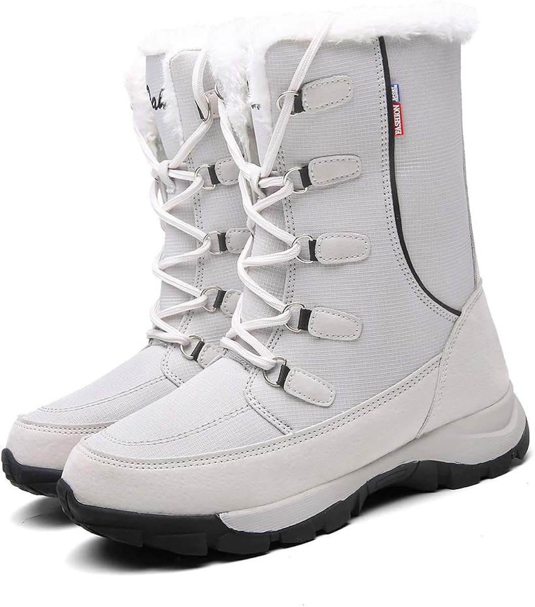 Besson Bottes Bottes ImpermÃ©able Femme Bottes Neige 25