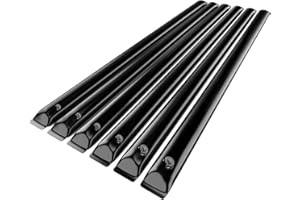 Abimars 0.7mm Thicker Black Winter Water Tube for Pool Safety Covers, 6 Pack 10 FT Water Weight Bags for Pool Side, Three-Layer Composite Material