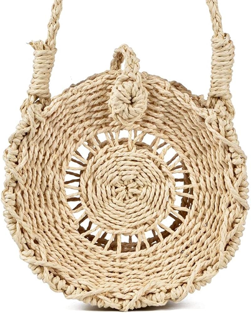 Handwoven bag diy material bag woven female bag summer