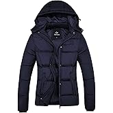 FARVALUE Women's Winter Coat Thicken Puffer Jacket Warm Bubble Coat with Removable Hood