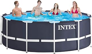 Intex 366x122 cm Schwimmbecken Swimming Pool Schwimmbad Frame Metal 28904