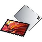WeTap Tablet 10 inch Android Tablets丨 Android 12 Tablet 3GB RAM 64GB ROM Quad-Core Processor Tablets (Silver)