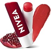 NIVEA Lip Balm, Pomegranate Shine, 4.8g