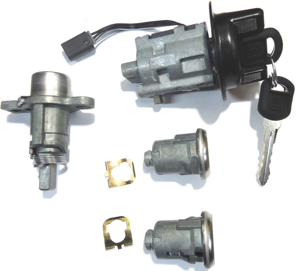 Amazon Com 2000 2005 Pontiac Sunfire Oem Ignition Doors Trunk Lock Key Cylinder Set With 2 Keys Automotive