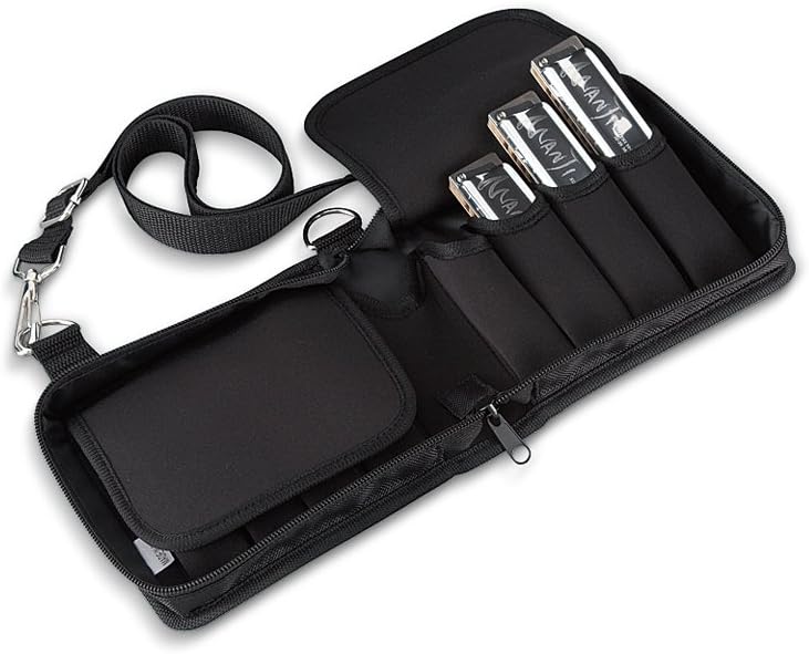 Suzuki Diatonic Harmonica 8pcs case 10HC-8 Black 10HC-8