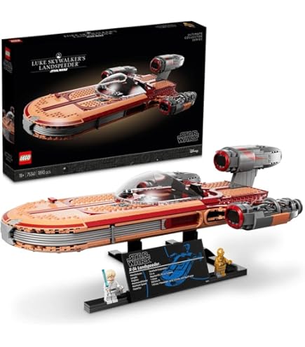 Amazon.com: LEGO Star Wars Luke Skywalker's Landspeeder 75341