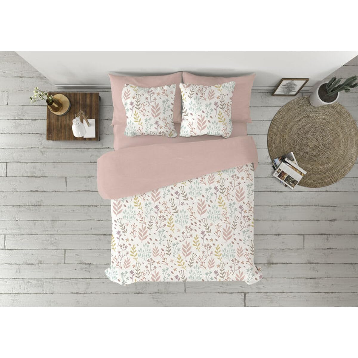 Pierre Cardin AURIN Pink Duvet Cover Set 135 Bed 2 Pieces