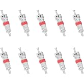 NYTKL 10 PCS Tire Valve Core, Premium Valve Stem Core Part Replacement, TPMS Safe Vehicle Tyre Valve Cores Tool Universal for Most Automotive Motorcycles Bicycles Air Conditioning