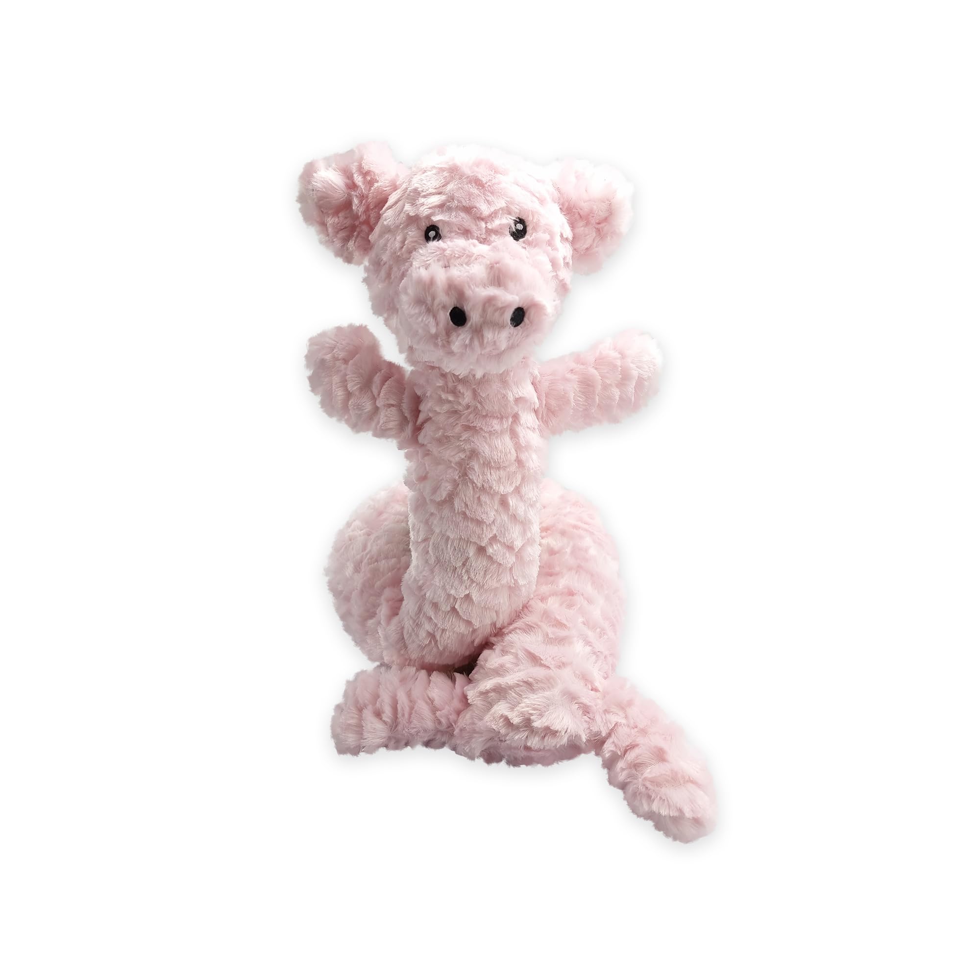 Ancol Playtime Super Long Pig Dog Toy - Interactive Various Textures Puppy Squeaking Playing - Fun Adventure Games Pet Accessory