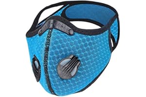 FuturePPE Mesh PRIMO Reusable Sport Mask with Activated Carbon Filter - Ultimate Protection for Dust, Pollen, & More