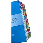 Book Tabs for ICD-10-PCS AMA 2026 The Complete Official Codebook | Fully Laminated, Color-Coded, Removable, (Book not Included). Includes Blank Tabs and Alignment Card for easy installation