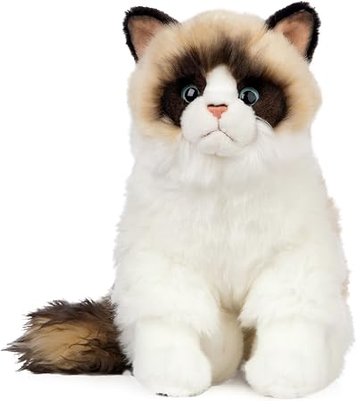 Living Nature Ragdoll Cat Plush Toy 24cm Eco-Friendly Naturli