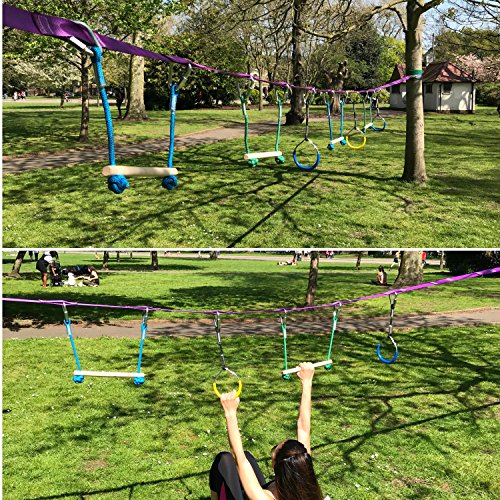 60 Off Trailblaze Ninja Line Hanging Obstacle Course For Kids 40