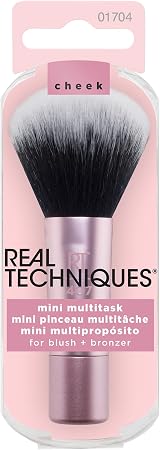 Real Techniques Mini Multitask Makeup Brush - Blush Bronzer Powder, Travel view 2