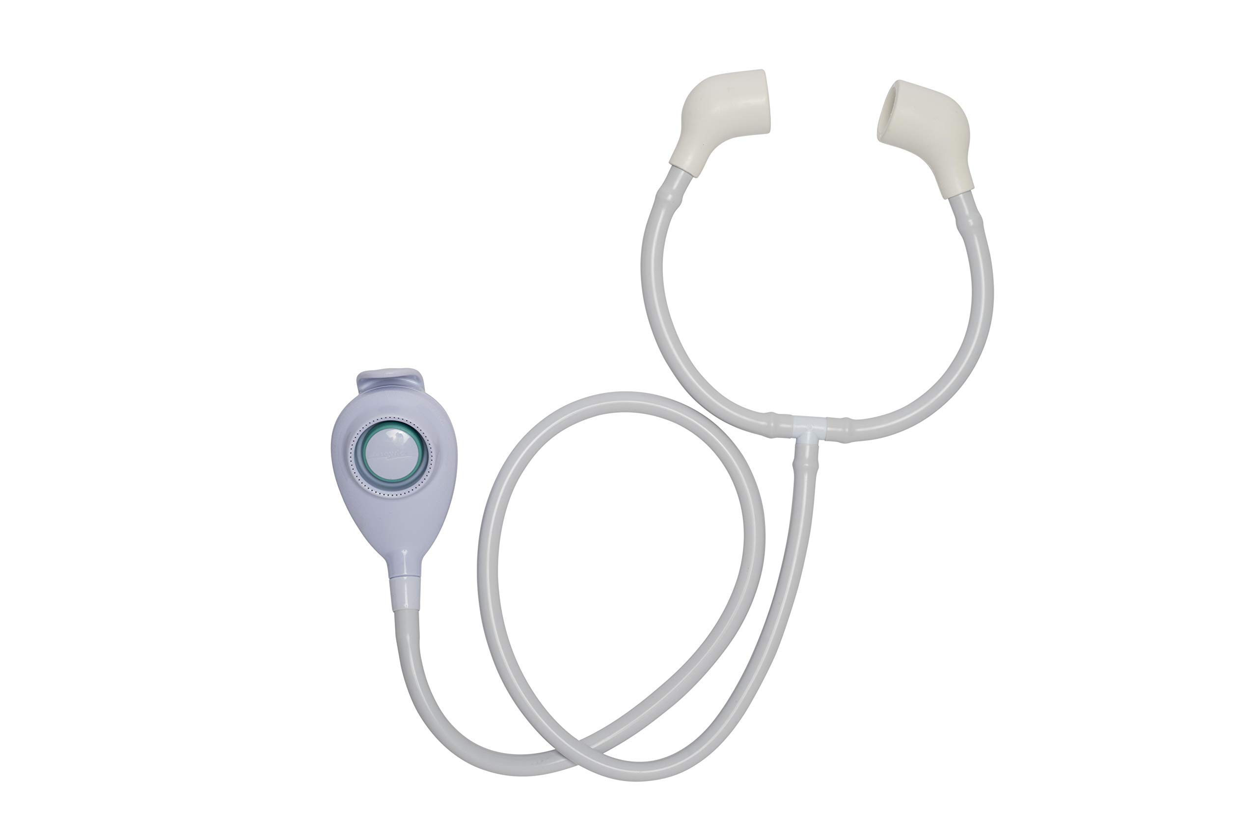 Croydex Freeway Shower Attachment for Bath Taps - 1m Flexible Shower Hose with Push On Tap Connectors and a Controllable Spray, Compatible with High/Low Pressure Systems