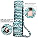 IUGA Yoga Mat Bag Easy Access Zipper with 2 Functional Storage Pockets, Fine Canvas with Eco Printing, Adjustable Shoulder Strapthumb 2