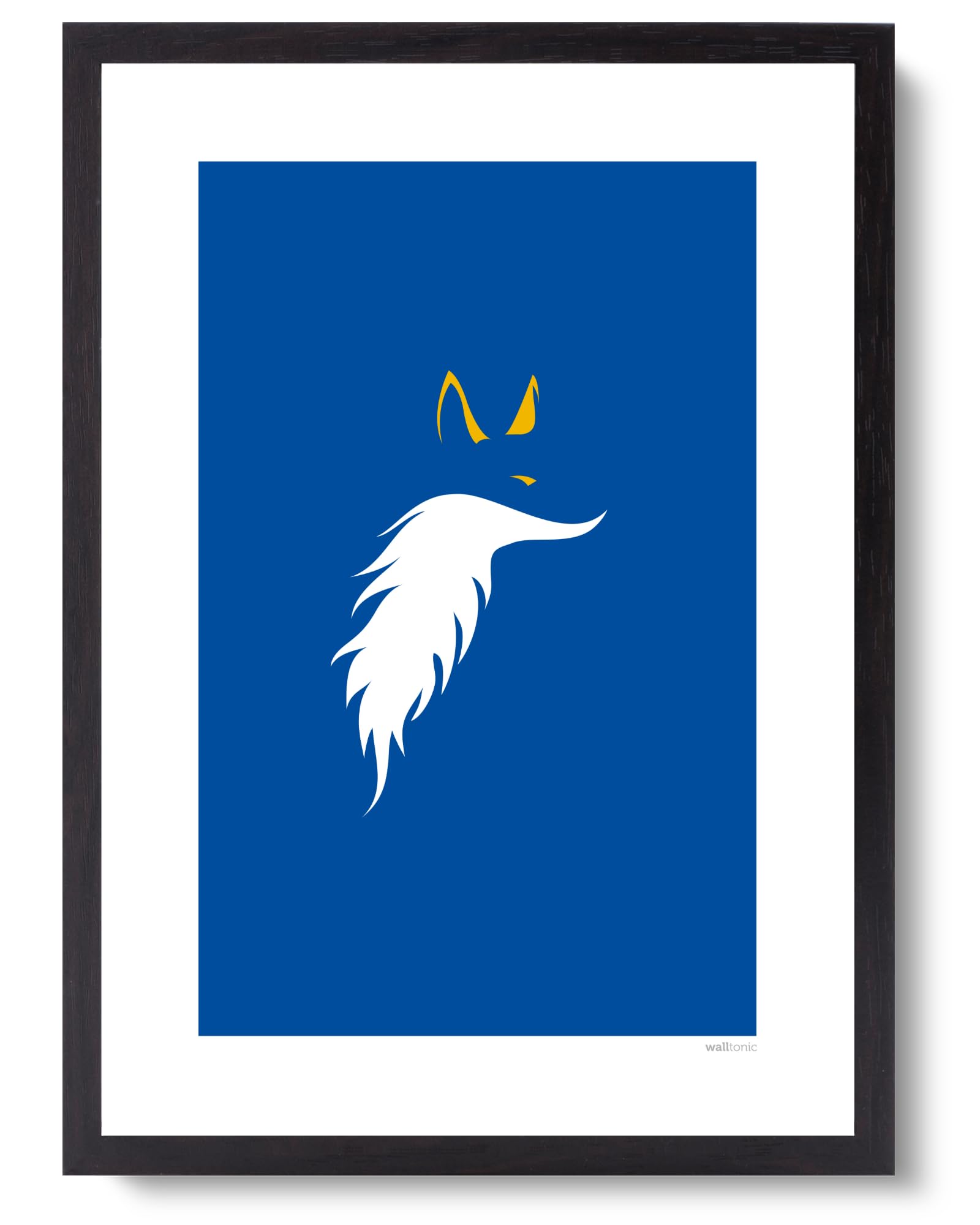 walltonic - Leicester City FC Football Club 'The Foxes' Wall Art Print Poster Gift - Unframed - Size A3