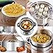 Instant Pot Accessories Steamer Basket with Egg Steamer Rack, Divider, Fits Instant Pot 5,6,8 qt Pressure Cooker, Stainless Steel, 3 Pcs Set