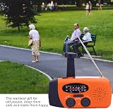 SOLARBABY Solar Radio 3 3-Wold Charge Hand Crank AM FM LED 2000mAh Power Bank view 4