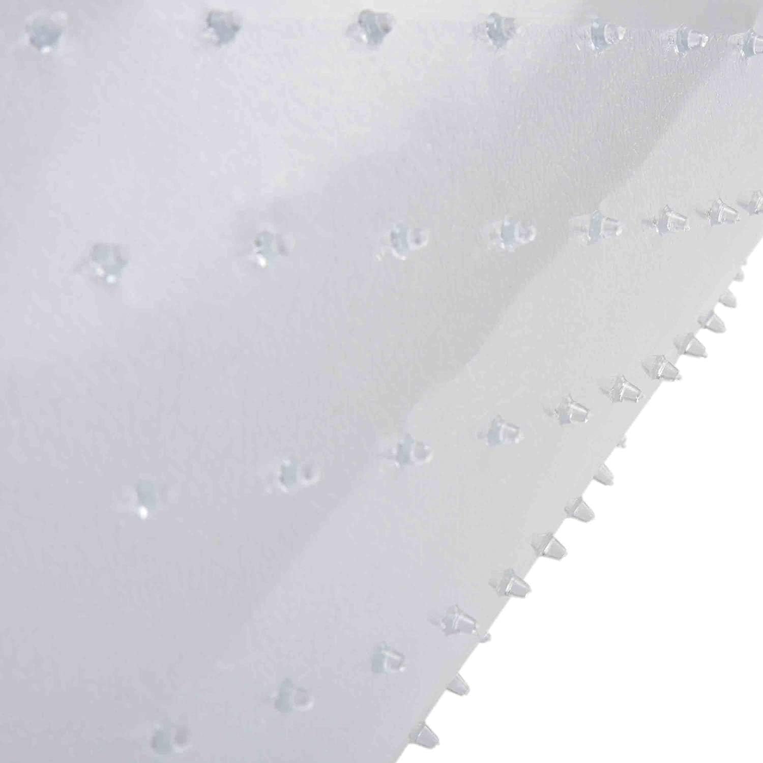 Chair Mat, Transparent Mats for Chairs, Floor Chair Mat, Premium Studded Chair Mat for Carpeted Floor, Heavy Duty & Easy Glide, Hard-Floor Protector with Lip for Floor-48x36inch : Office Products