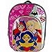 DC Comics Super Hero Girls Batgirl, Wonder Woman and Supergirl Backpack with Side Mesh Pockets