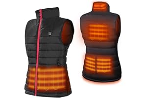DR.PREPARE Dr. Prepare Unisex Heated Vest, Heating Gilet for Womens Mens with 3 Heating Levels (Battery Pack Not Included)